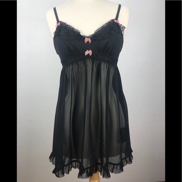 Betsey Johnson Other - Betsey Johnson Intimates Sheer Chemise Babydoll S